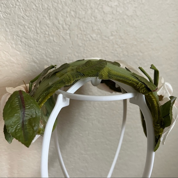 Vintage 1950’s Maison Mendessolle Floral and Net Half Hat - Picture 10 of 14